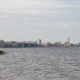 E qui, prima di continuare il nostro racconto del Lungomare Sud, facciamo una breve sosta per godere della vista dell�Adriatico e dello skyline del centro di Bari ormai lontano
